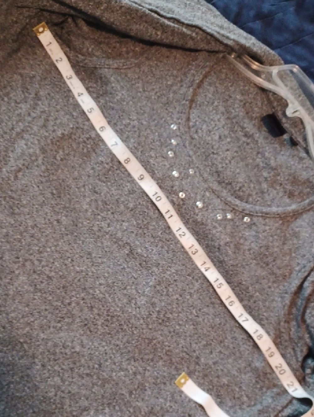 × Rafaella Gray Knit Open-Front Cardigan with Matching Shell - Picture 11 of 14